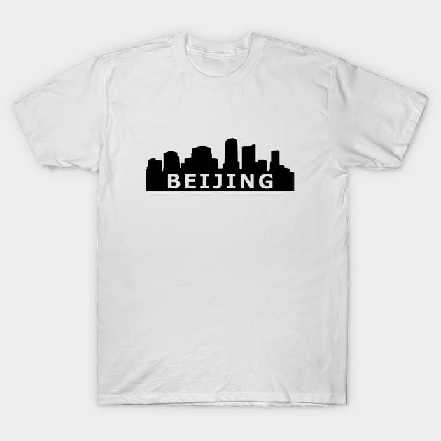 Beijing Skyline T-Shirt by gulden